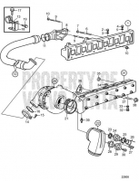 induction and exhaust manifold TMD41L-A