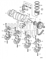 Crank Mechanism D2-40, D2-40B, D2-40F