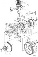 Crank Mechanism D4-300A-F, D4-300D-F, D4-300I-F