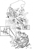 Connecting Kit for Reverse Gear HS25A-A, HS25A-B D2-75, D2-75B, D2-75C, D2-60F, D2-75F