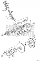 Crankshaft and Related Parts 5.7GiI-G, 5.7GXiI-H