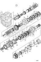 Reverse Gear MS25A, Components: RATIO 2.74:1 MS25A-A