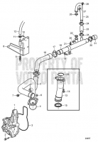 Water Pump and Installation Components D16C-A MH, D16C-B MH, D16C-C MH