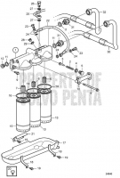 Oil Filter Housing and Oil Filter,SN-2013606819 D13C1-A MP, D13C2-A MP