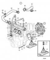 Connecting Kit Reverse Gear HS80AE. SN2004017199- D4-300I-A