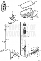 Маслосборник and Oil Pump V6-200-A, V6-225-A