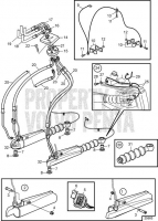 Steering Cylinder. Electronic Steering Installation TSK DPH-B, DPH-C