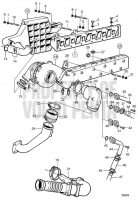Inlet and Exhaust Manifold and Installation Components: C AD41A