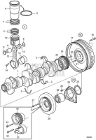 Crank Mechanism D13B-E MH, D13B-N MH