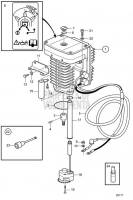 Steering Motor EVC-C D4-260D-B, D4-260D-C, D4-300D-A, D4-300D-C
