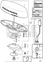 Antenna for Dynamic Positioning System D13C2-A MP, D13C4-A MP