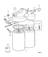 Fuel Filter, Classifiable System. Earlier Production. TAMD71B