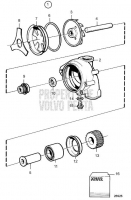 Water Pump, Components: 3183908