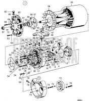 Alternator 28V 60A, Components