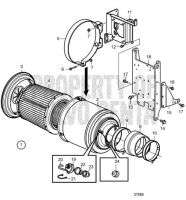 Air filter D13C2-A MP, D13C4-A MP