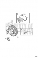 Seawater Pump Parts 5.7GiI-G, 5.7GXiI-H