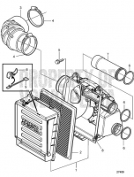 Air Filter for Compressor D6-370A-F, D6-370D-F