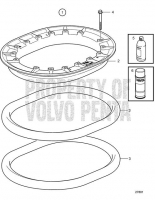 Mounting Kit, Clamp Ring D6-370D-F, D6-435D-F