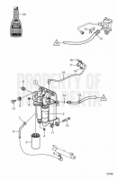 Fuel Pump and Fuel Line V8-380-CE-J, V8-430-CE-J