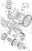 Crank Mechanism D3-110I-F, D3-150I-F, D3-170I-F, D3-200I-F, D3-220I-F