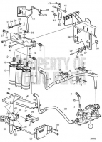 Oil Filter and Oil Lines SN-7011383384 D11B3-A MP