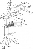Oil Filter Housing and Oil Filter SN2013606820- D13C1-A MP, D13C2-A MP