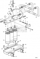 Oil Filter Housing and Oil Filter,SN2013606820- D13C3-A MP, D13C4-A MP