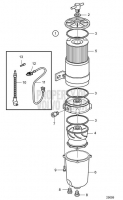 Fuel Cleaner/ Water Separator D11B1-A MP, D11B2-A MP