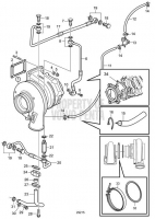 Turbocharger D13C1-A MP, D13C3-A MP