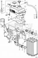 Heat Exchanger and Expansion Tank V8-380-CE-J, V8-430-CE-J