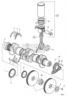 Crank Mechanism D8A1-A MP, D8A2-A MP