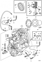 Connecting Components for Reverse Gear ZF335IV-E D13B-B MP