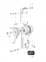 Alternator and Installation Components: C MD7B
