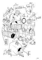 Connecting Components Engine Ao Drive Unit AQD70BL, AQD70B