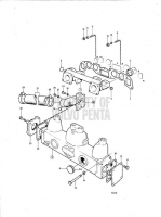 Induction- and Exhaust Manifold: C BB115C