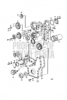 Timing Gear Cover and Timing Gear: C MD100B