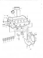 Cylinder Block and Flywheel Cover: B BB261A