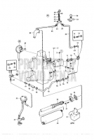 Cooling System, Induction- and Exhaust Manifold MD1B