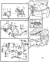 Cooling System, Induction- and Exhaust Manifold: D AQ125A