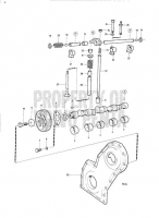 camshaft and valve mechanism AQAD30A, MD30A, TAMD30A, TMD30A