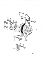 Alternator and Installation Components 501A